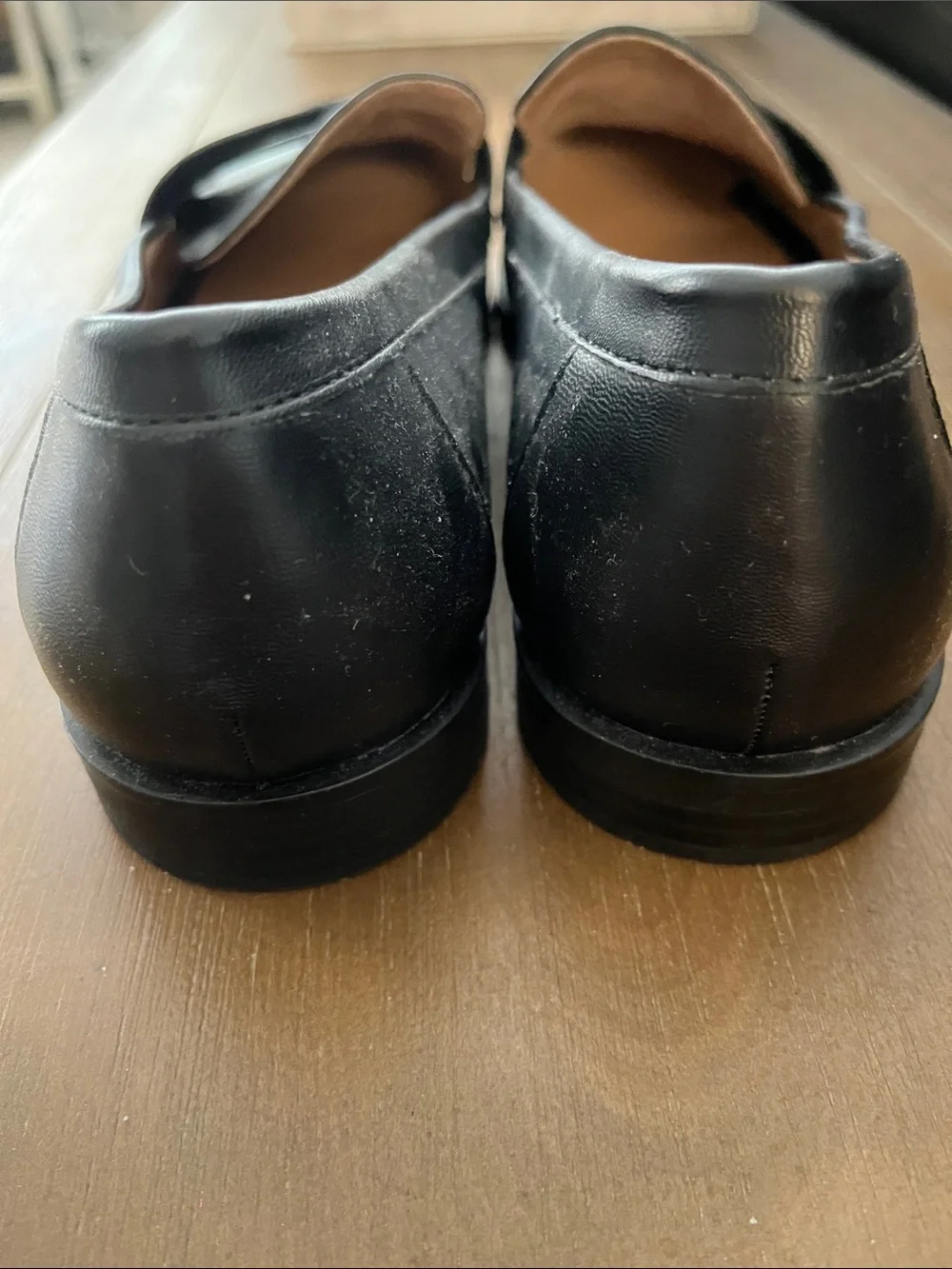 Metropolitan View Women's Black Penny Loafers NEW